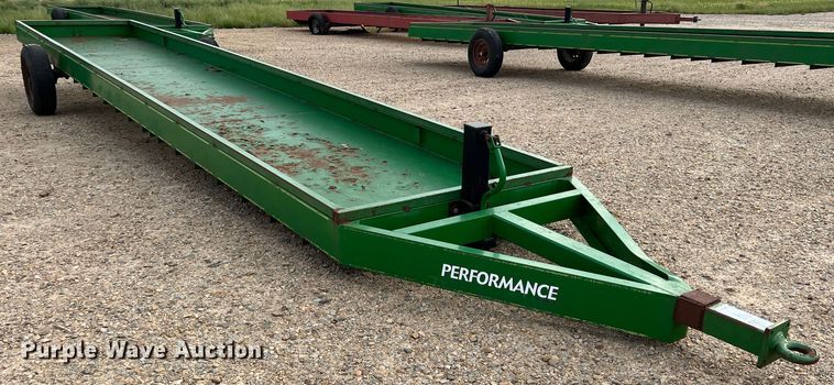 image for item DK7837 Parker Performance  feed trough trailer