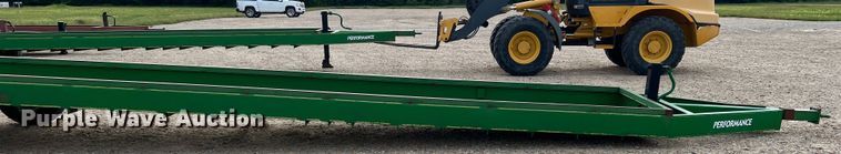 image for item DK7837 Parker Performance  feed trough trailer