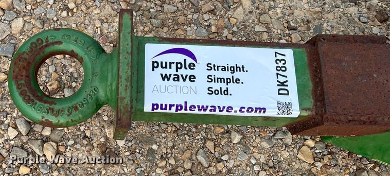 image for item DK7837 Parker Performance  feed trough trailer