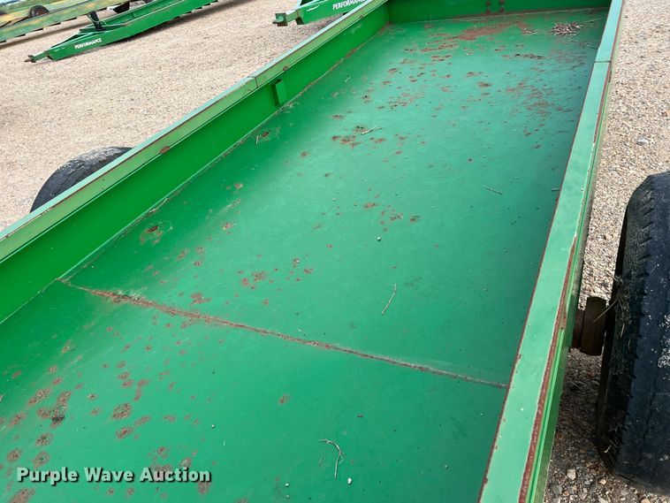 image for item DK7837 Parker Performance  feed trough trailer