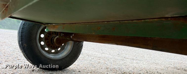 image for item DK7837 Parker Performance  feed trough trailer