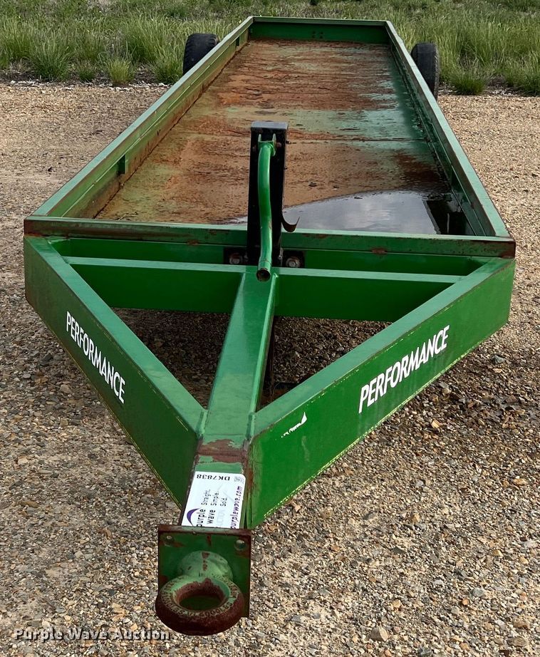 image for item DK7838 Parker Performance  feed trough trailer