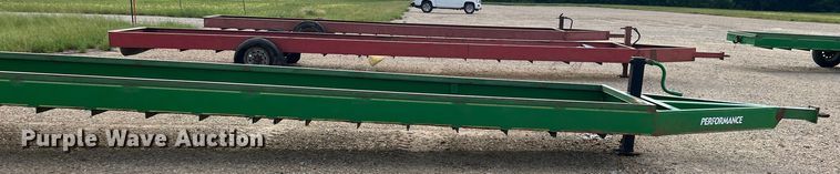 image for item DK7838 Parker Performance  feed trough trailer