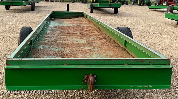 image for item DK7838 Parker Performance  feed trough trailer