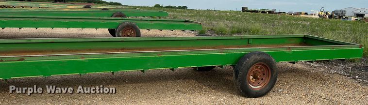 image for item DK7838 Parker Performance  feed trough trailer