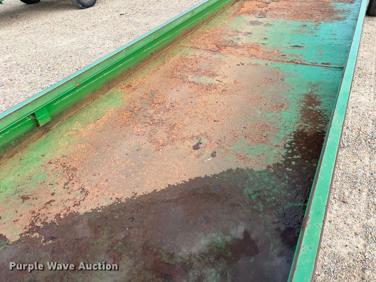 image for item DK7838 Parker Performance  feed trough trailer