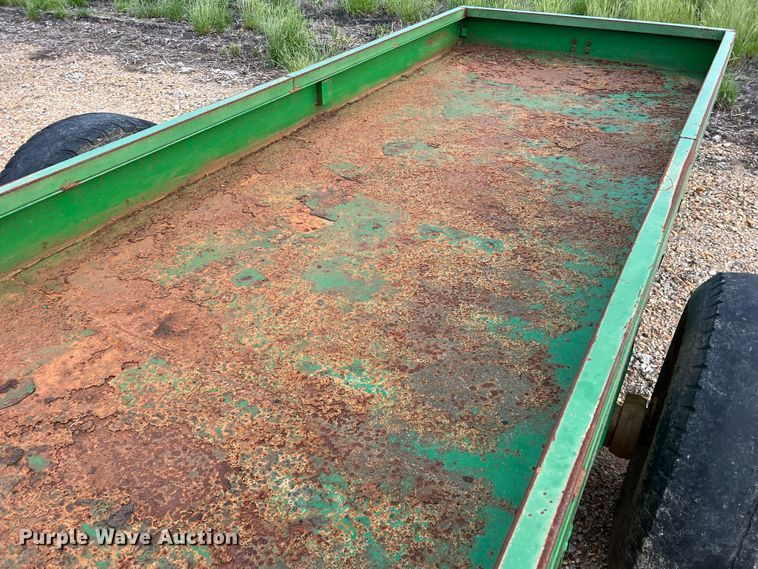 image for item DK7838 Parker Performance  feed trough trailer