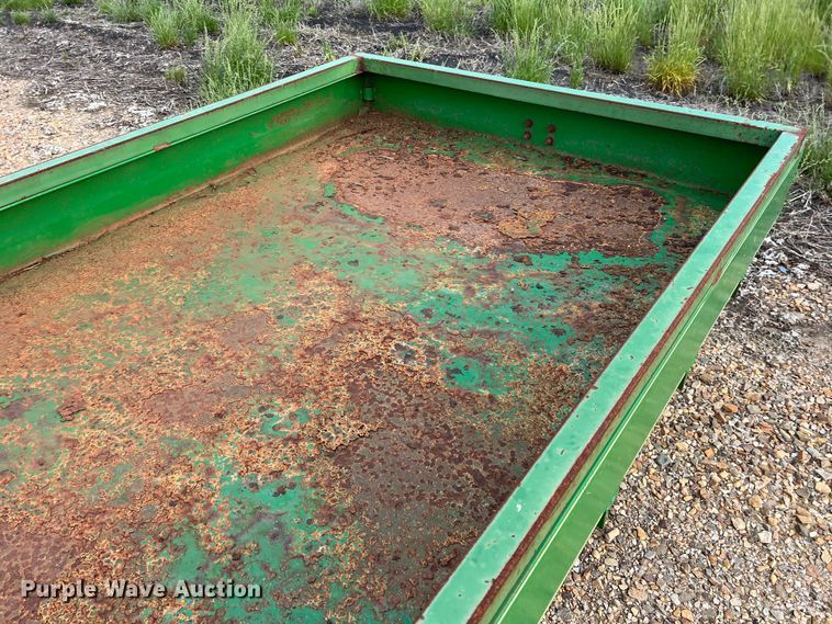 image for item DK7838 Parker Performance  feed trough trailer