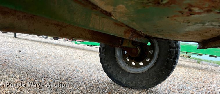 image for item DK7838 Parker Performance  feed trough trailer