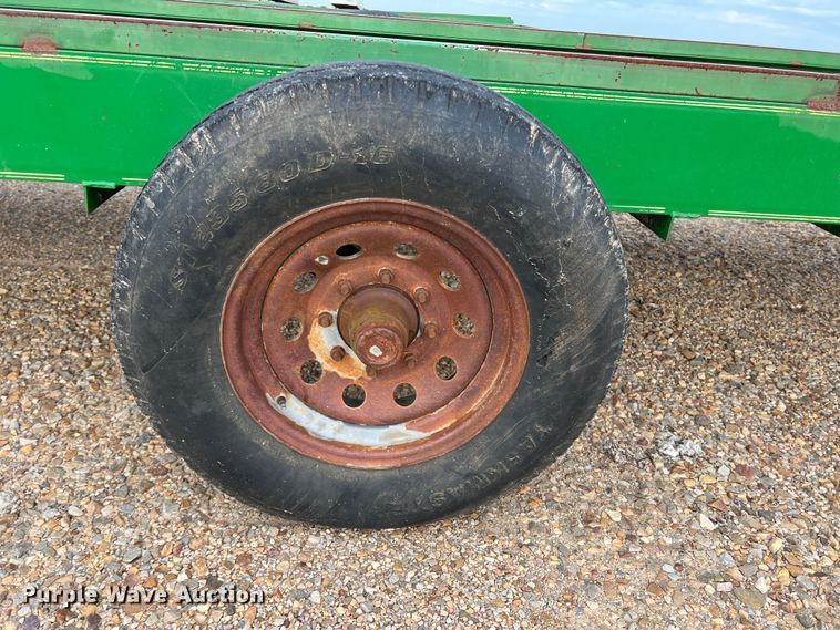 image for item DK7838 Parker Performance  feed trough trailer