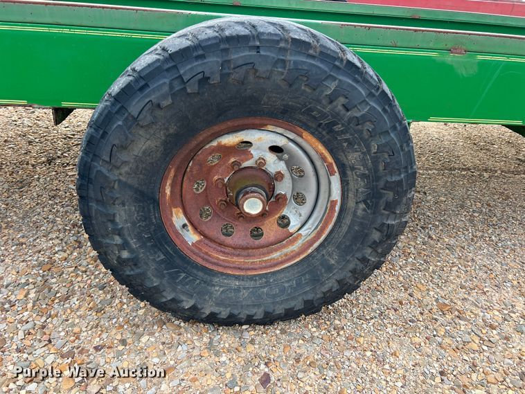 image for item DK7838 Parker Performance  feed trough trailer