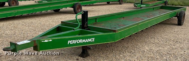 image for item DK7839 Parker Performance  feed trough trailer