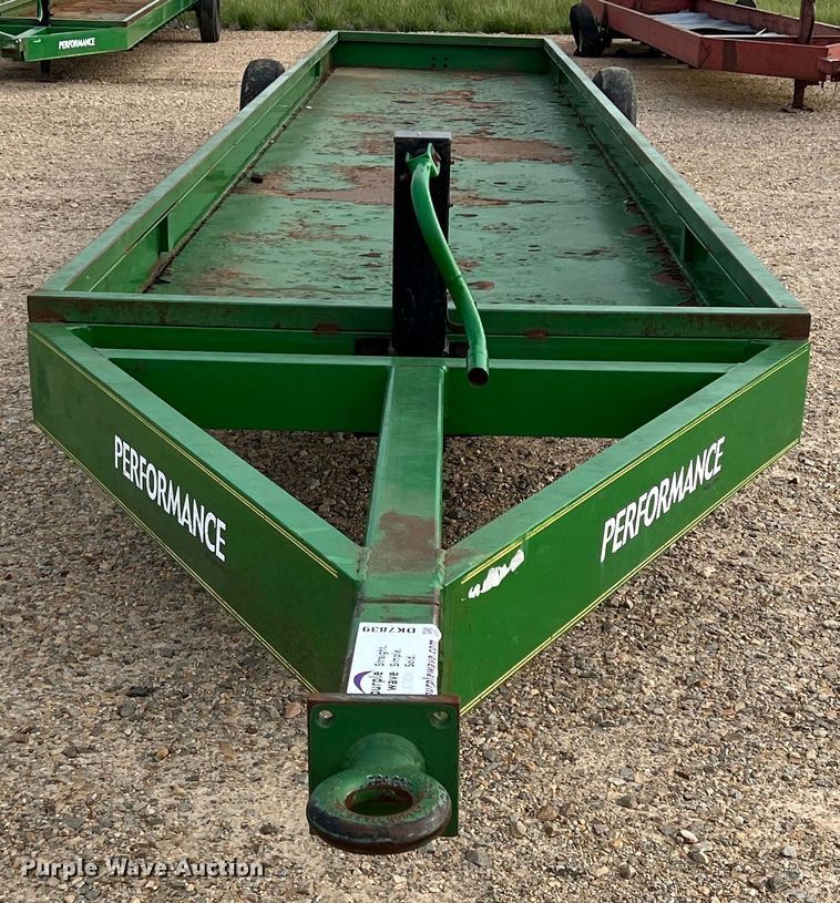 image for item DK7839 Parker Performance  feed trough trailer