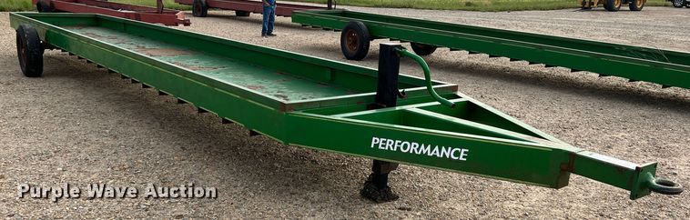 image for item DK7839 Parker Performance  feed trough trailer