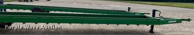 image for item DK7839 Parker Performance  feed trough trailer