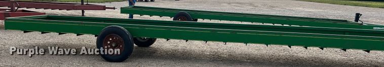 image for item DK7839 Parker Performance  feed trough trailer