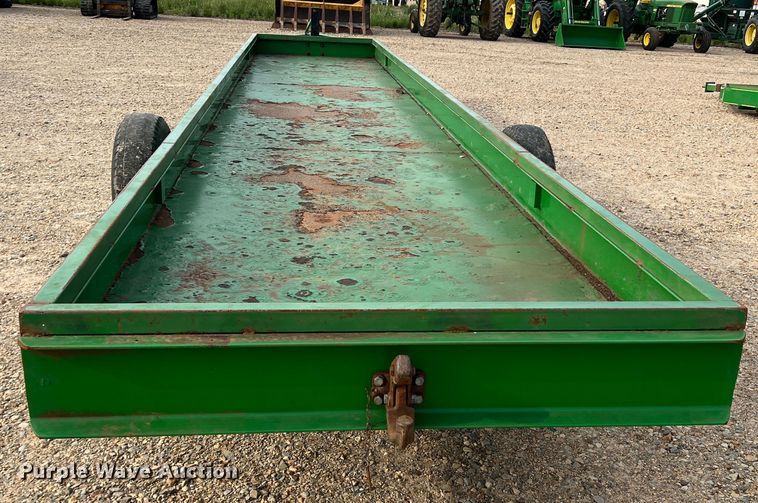 image for item DK7839 Parker Performance  feed trough trailer
