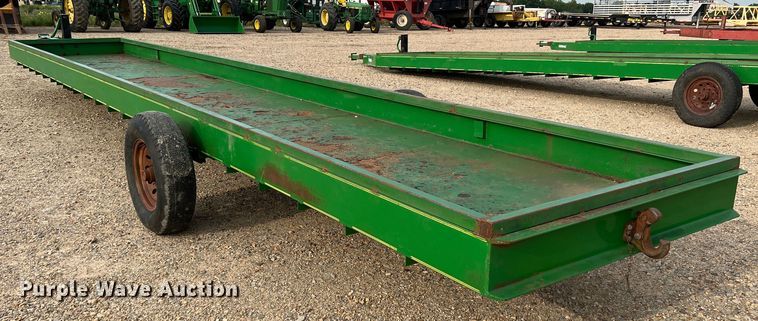 image for item DK7839 Parker Performance  feed trough trailer