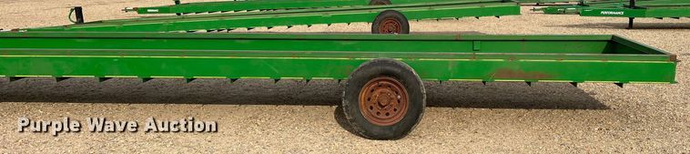 image for item DK7839 Parker Performance  feed trough trailer