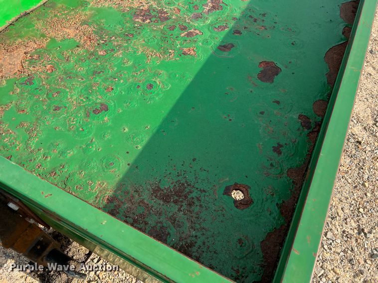 image for item DK7839 Parker Performance  feed trough trailer