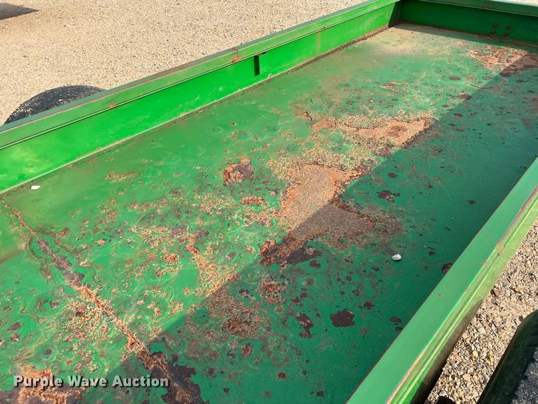 image for item DK7839 Parker Performance  feed trough trailer