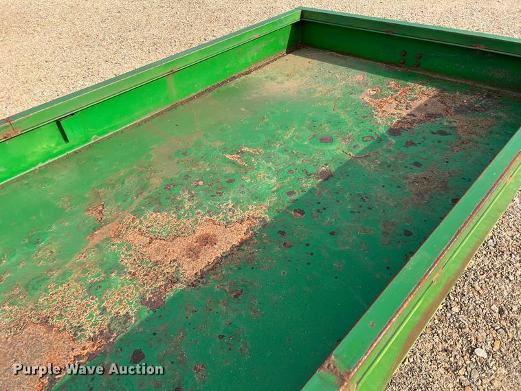 image for item DK7839 Parker Performance  feed trough trailer