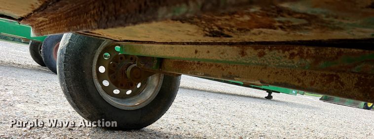 image for item DK7839 Parker Performance  feed trough trailer