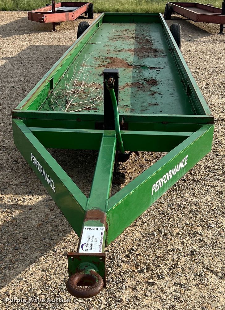 image for item DK7841 Parker Performance  feed trough trailer