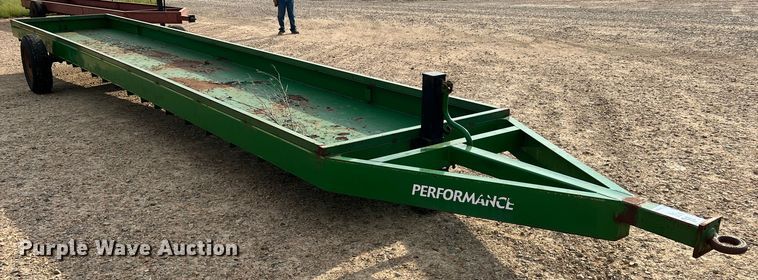 image for item DK7841 Parker Performance  feed trough trailer