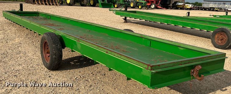 image for item DK7841 Parker Performance  feed trough trailer