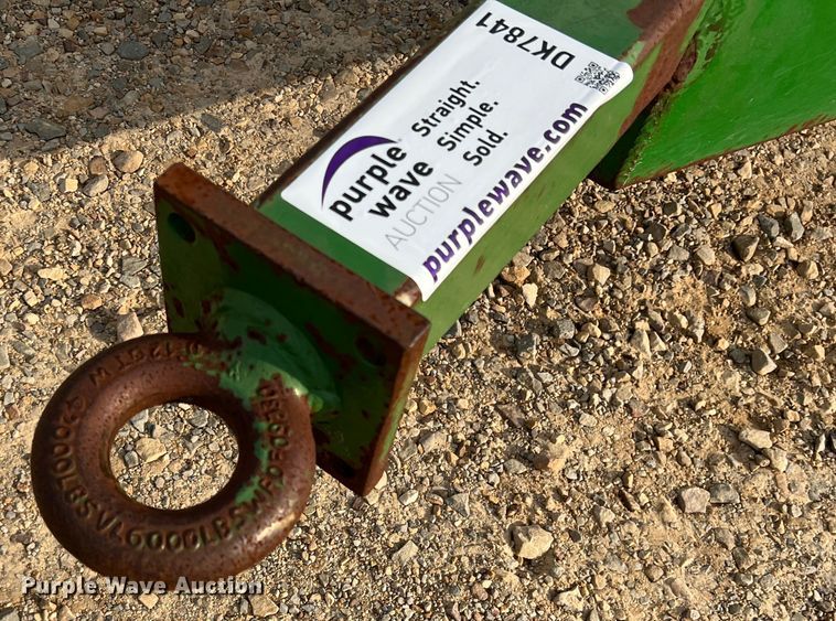 image for item DK7841 Parker Performance  feed trough trailer