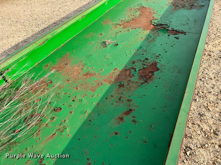 image for item DK7841 Parker Performance  feed trough trailer