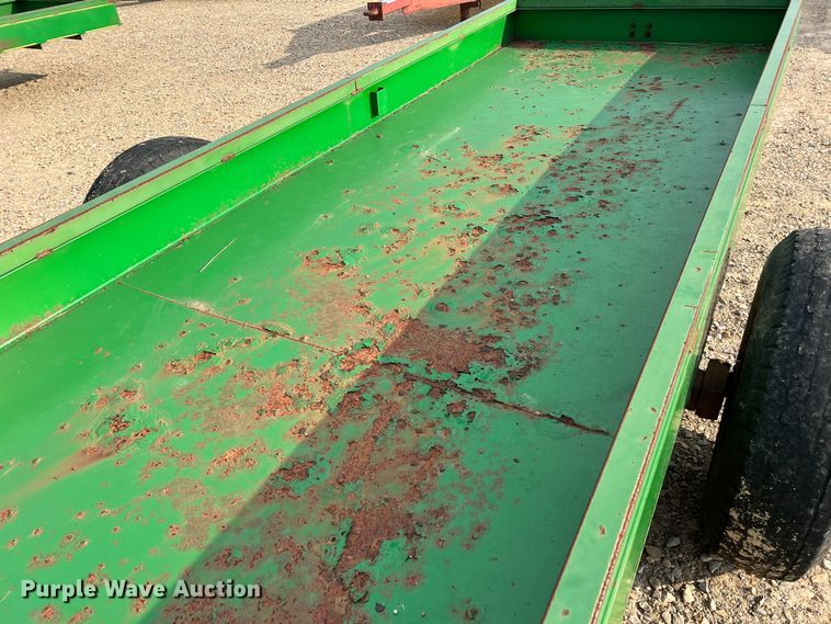 image for item DK7841 Parker Performance  feed trough trailer