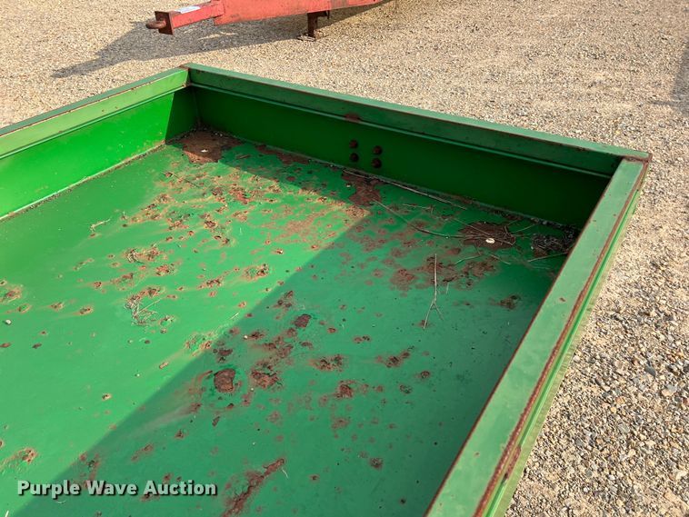 image for item DK7841 Parker Performance  feed trough trailer