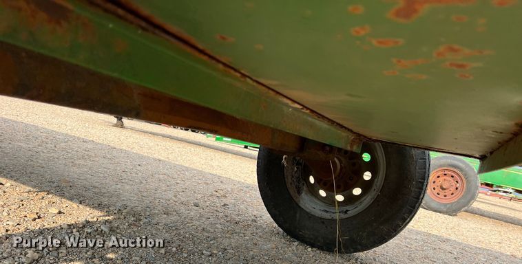 image for item DK7841 Parker Performance  feed trough trailer