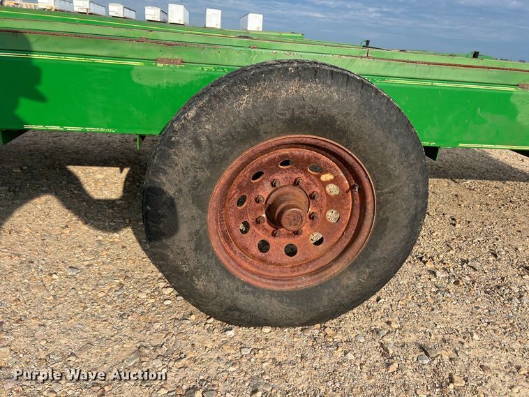 image for item DK7841 Parker Performance  feed trough trailer