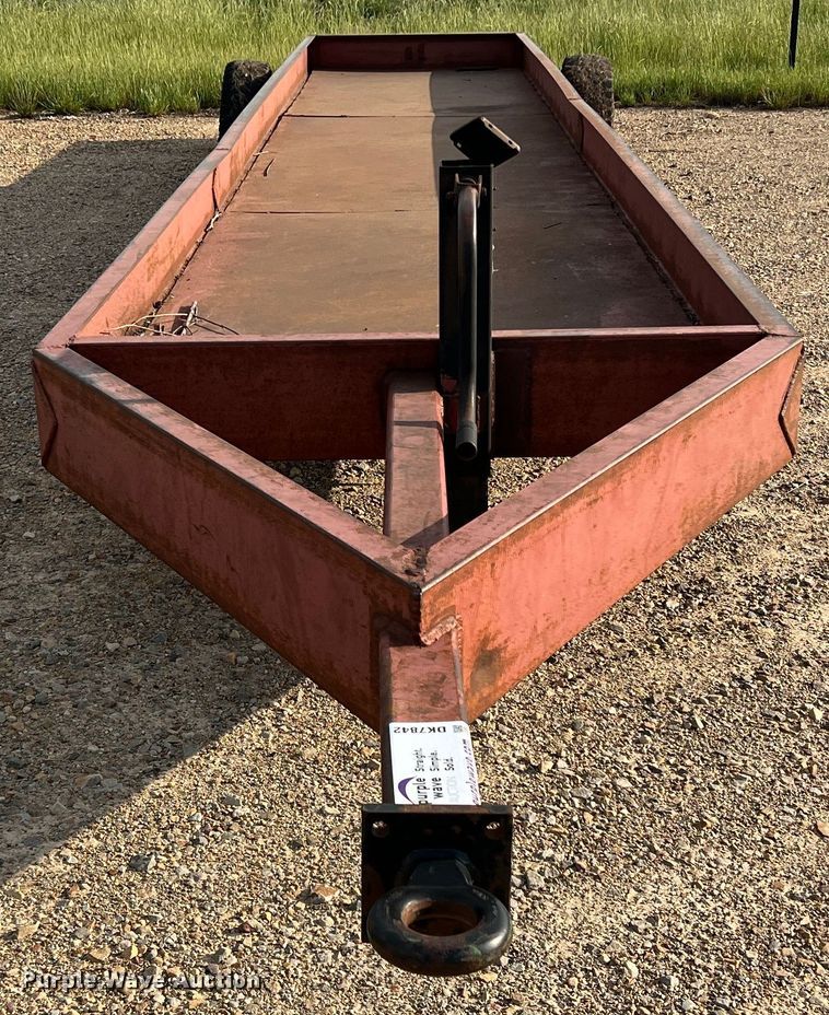 image for item DK7842 H&S  feed trough trailer