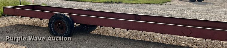 image for item DK7842 H&S  feed trough trailer