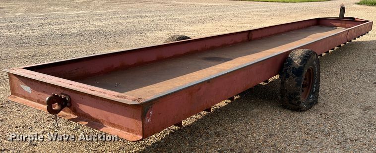 image for item DK7842 H&S  feed trough trailer
