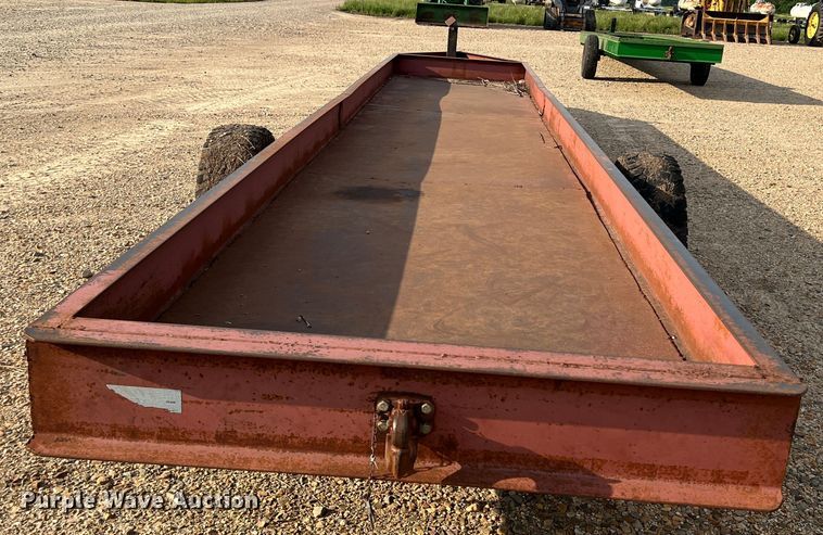 image for item DK7842 H&S  feed trough trailer