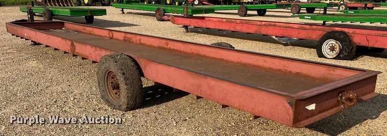 image for item DK7842 H&S  feed trough trailer