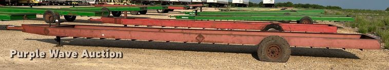 image for item DK7842 H&S  feed trough trailer