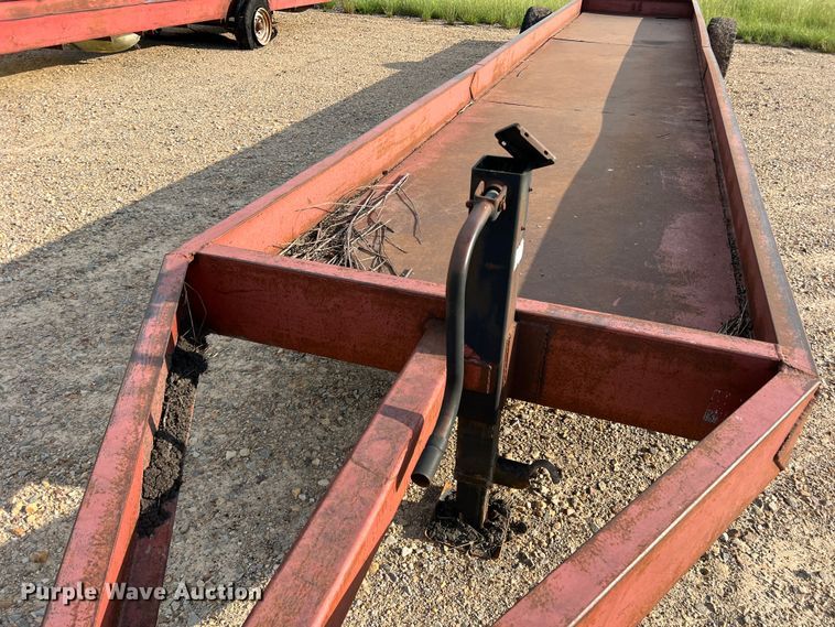 image for item DK7842 H&S  feed trough trailer