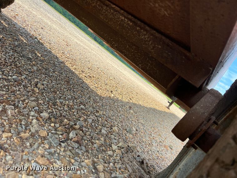 image for item DK7842 H&S  feed trough trailer