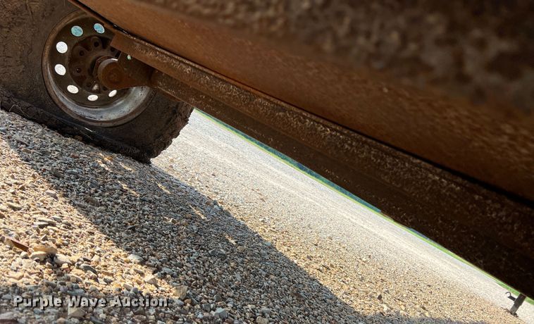 image for item DK7842 H&S  feed trough trailer