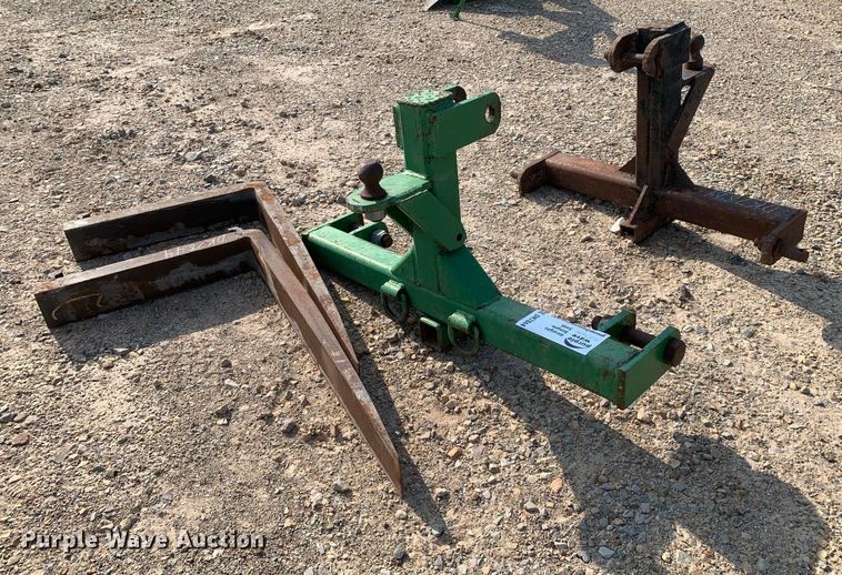 image for item DK7844 (2) three point to ball hitch adapters