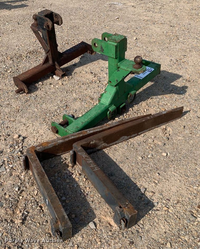 image for item DK7844 (2) three point to ball hitch adapters