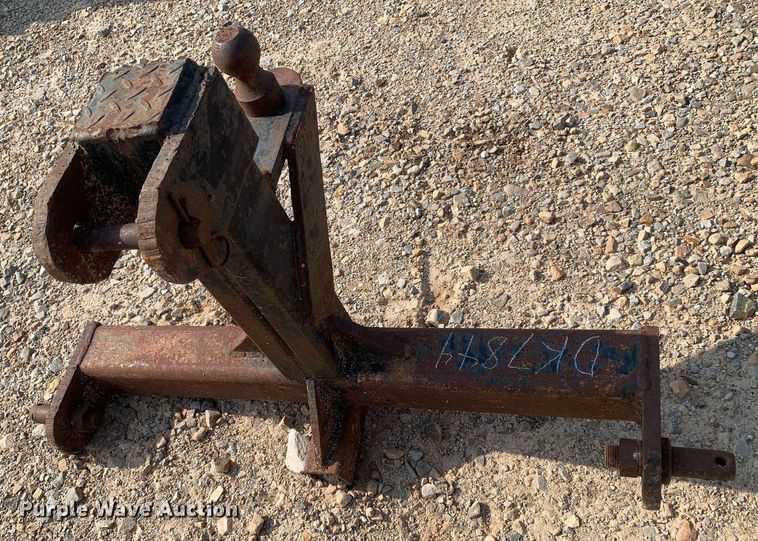 image for item DK7844 (2) three point to ball hitch adapters