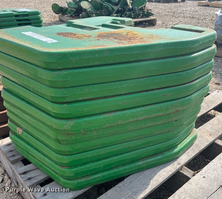 image for item DK7864 (35) John Deere suitcase weights