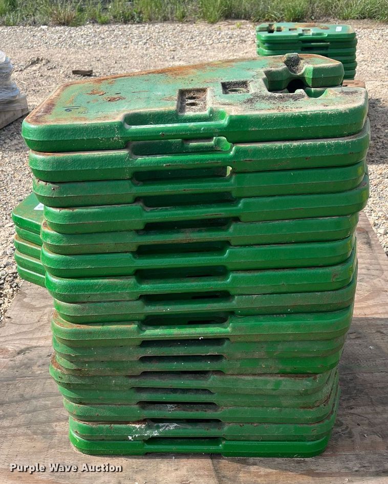 image for item DK7864 (35) John Deere suitcase weights